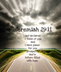 Inspirational Bible Verses – Jeremiah 29-11 – God Has Plans for You